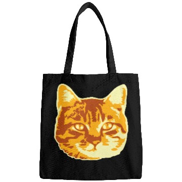 Discover Cool Pretty Cat Head Realistic Looking Face Design Bags