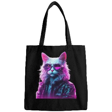 Discover Cyberpunk 80s Disco Cat Bags