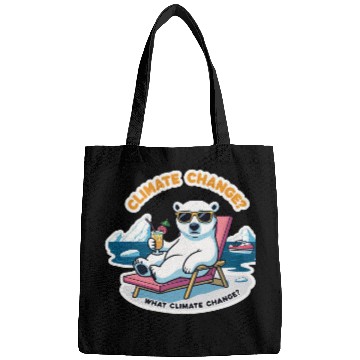 Discover Climate Change Awareness: Relaxing Polar Bear Bags