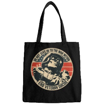 Discover Do Not Give In To The War Within End Veteran Suici Bags