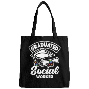 Discover Graduate Social Worker Pride Bags