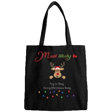 Discover Most likely to try and sing every Christmas song Bags