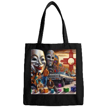 Discover New Mexico Zia Symbol Bags