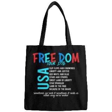 Discover USA Free Dom tour 1776 Bags