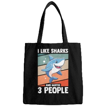 Discover Funny Shark Design | Animal Shark Bags