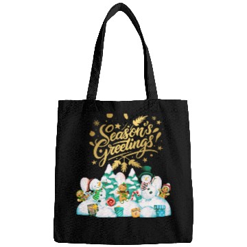 Discover Seasons greetings with friends Bags