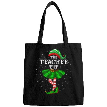 Discover The Teacher Elf Christmas Bags