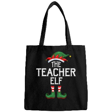 Discover The Teacher Elf Christmas Bags