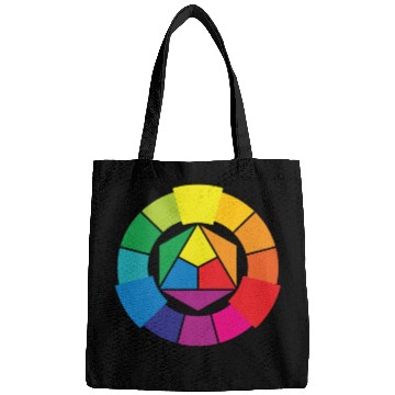 Discover Color Wheel Artist Creative Colors Art Bags