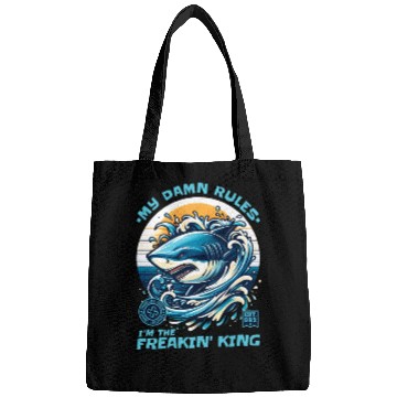 Discover Shark King Ocean Lover Design Bags