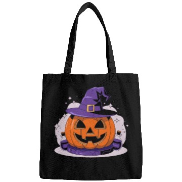 Discover Witchy Jack-O'-Lantern Bags