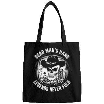 Discover Texas Hold'em Dead Man's Hand Poker Apparel Bags