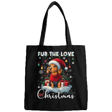 Discover Dachshund Christmas Tree Lights Decorations Dog Bags