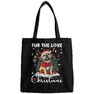 Discover Boxer Christmas Tree Lights Decorations Dog Lover Bags