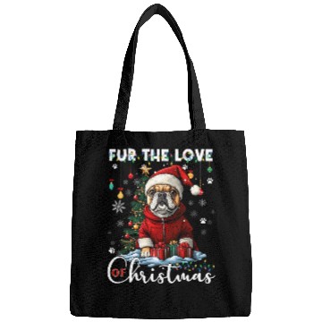 Discover French Bulldog Christmas Tree Decoration Dog Lover Bags