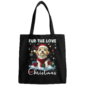 Discover Havanese Christmas Tree Lights Decorations Dog Bags