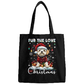 Discover Havanese Christmas Tree Lights Decorations Dog Bags