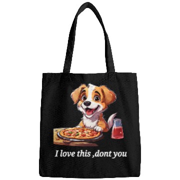 Discover doggy with pizza Bags