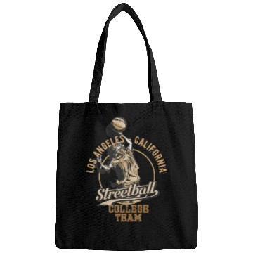 Discover Los Angeles Streetball College Team log Bags