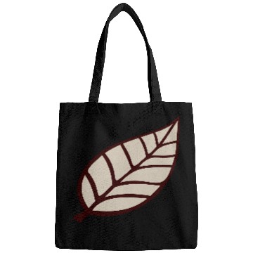 Discover Small Pretty Leaf Brown Autumn Eco Tree Cool Leaf Bags