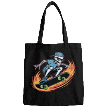 Discover Skater Skeleton Cool Trend Bags