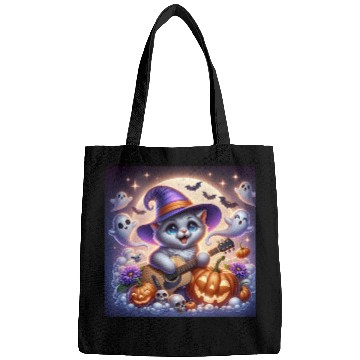 Discover Happy Halloween cute puppy Bags