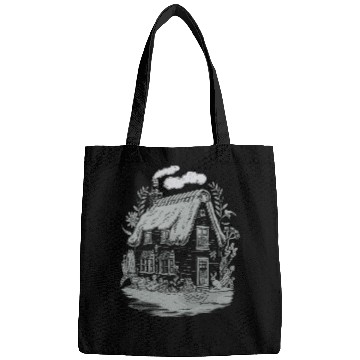 Discover Dark Cottagecore: Cottage in Bloom Bags