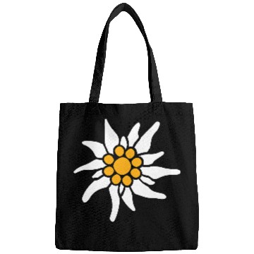 Discover White Alps Edelweiss Flower Mountain Hiking Flower Bags