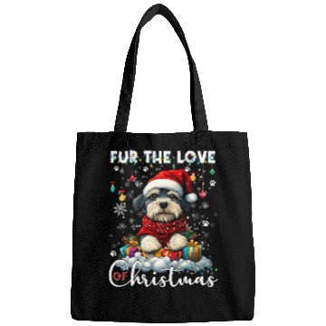 Discover Shih Tzu Christmas Tree Lights Decorations Dog Bags