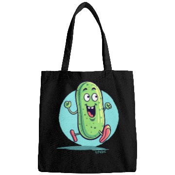 Discover A Happy Running Pickle Bags