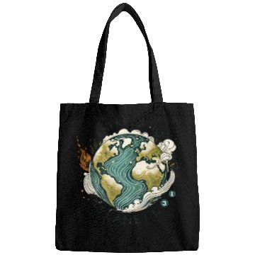 Discover There Is No Planet B Bags