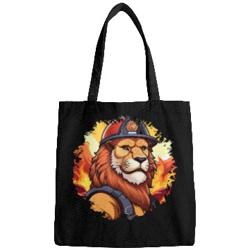 Discover Fireman lion Bags