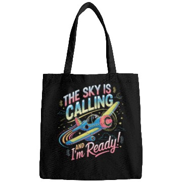 Discover The Sky Is Calling My First Plane Ride Bags