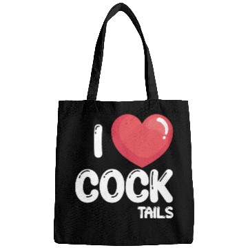 Discover Funny I Love Cocktails 2 Bags