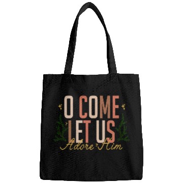 Discover Let Us Adore Him Bags