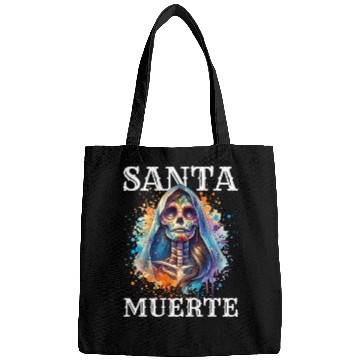 Discover Santa Muerte for Karnival, Halloween and Día de Bags