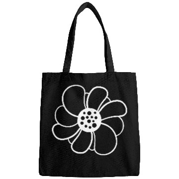 Discover Beautiful White Daisies Flowers Spring Summer Fun Bags