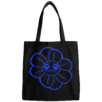 Discover Sweet Flower Sad Face Weeping Spring Summer Crying Bags