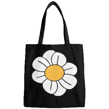 Discover Beautiful White Daisies Flowers Spring Summer Fun Bags