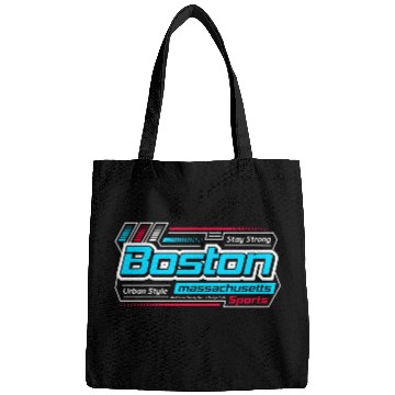 Discover Stay Strong Boston Massachusetts Design Modern Bags