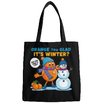Discover Orange You Glad It's Winter Bags