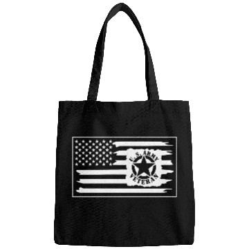 Discover Army Veteran Flag LIKE US ON FB #USAPatriotGraphic Bags