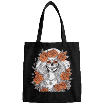 Discover Sugar Skull Rose Queen Bags