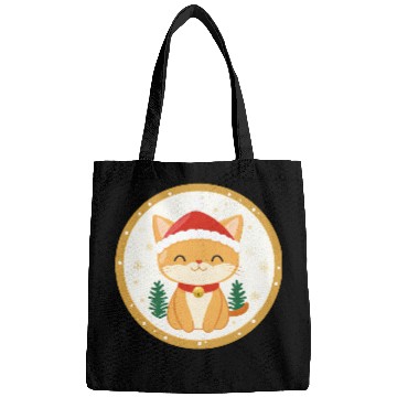 Discover Christmas cats Bags