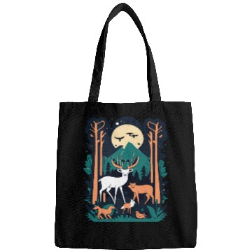 Discover Enchanted Forest Wildlife Scene – Nature Adventure Bags