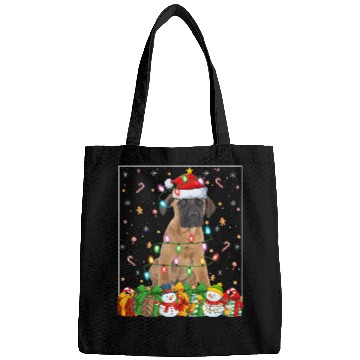 Discover Mastiff Dog Christmas Lights Bags