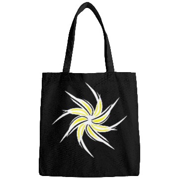 Discover Swirl Flower Spring Summer Flowers Beautiful Art Bags