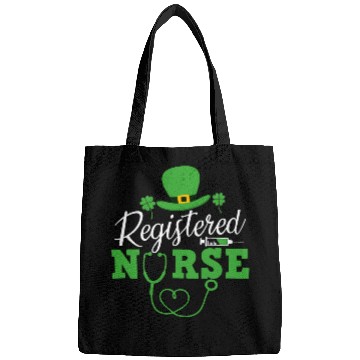 Discover Registered Nurse St Patricks day Shamrock Nursing Bags