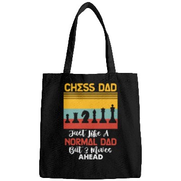 Discover Cool Chess Player Art 4 Bags