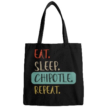 Discover Eat Sleep Chipotle Repeat 6 Bags